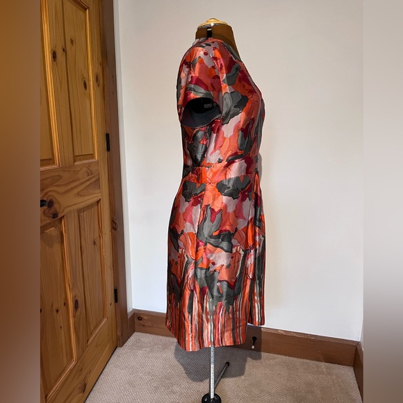 Banana Republic silk watercolour floral dress - Picture 2 of 6